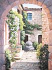 The Inner Courtyard by Barbara Felisky